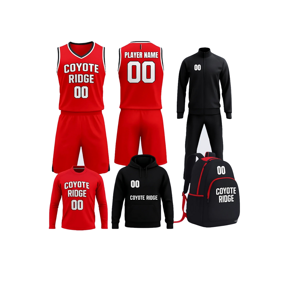 Custom Basketball Team Package - BBT5 custom basketball team package on white background