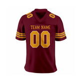 Versus Sportz Custom Football Jersey FB2 full product view on white background