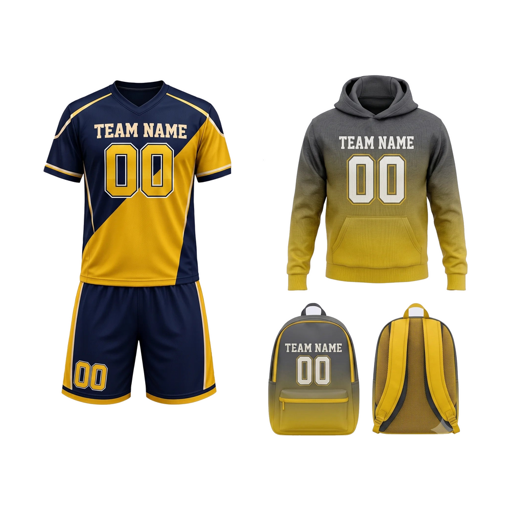 Custom Lacrosse Team Package LCT2 complete custom team package on white background