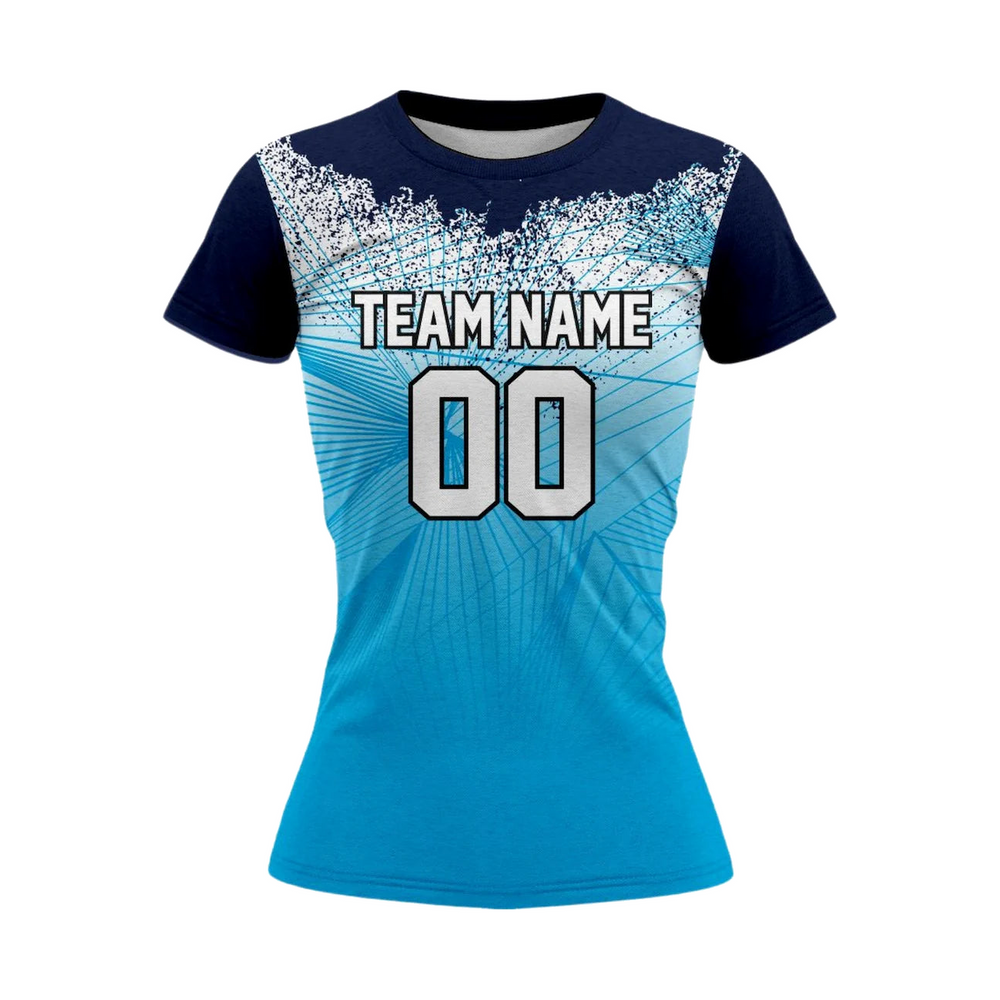 Versus Sportz Custom Volleyball Jersey - VB7 full custom volleyball jersey on white background