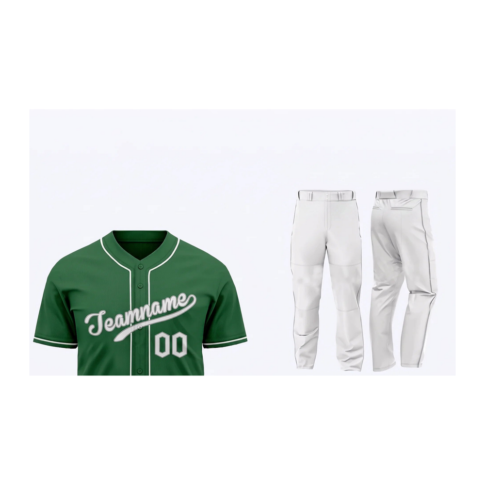 Custom Softball Team Package - SFT1 close-up of primary softball jersey, lettering, and package details