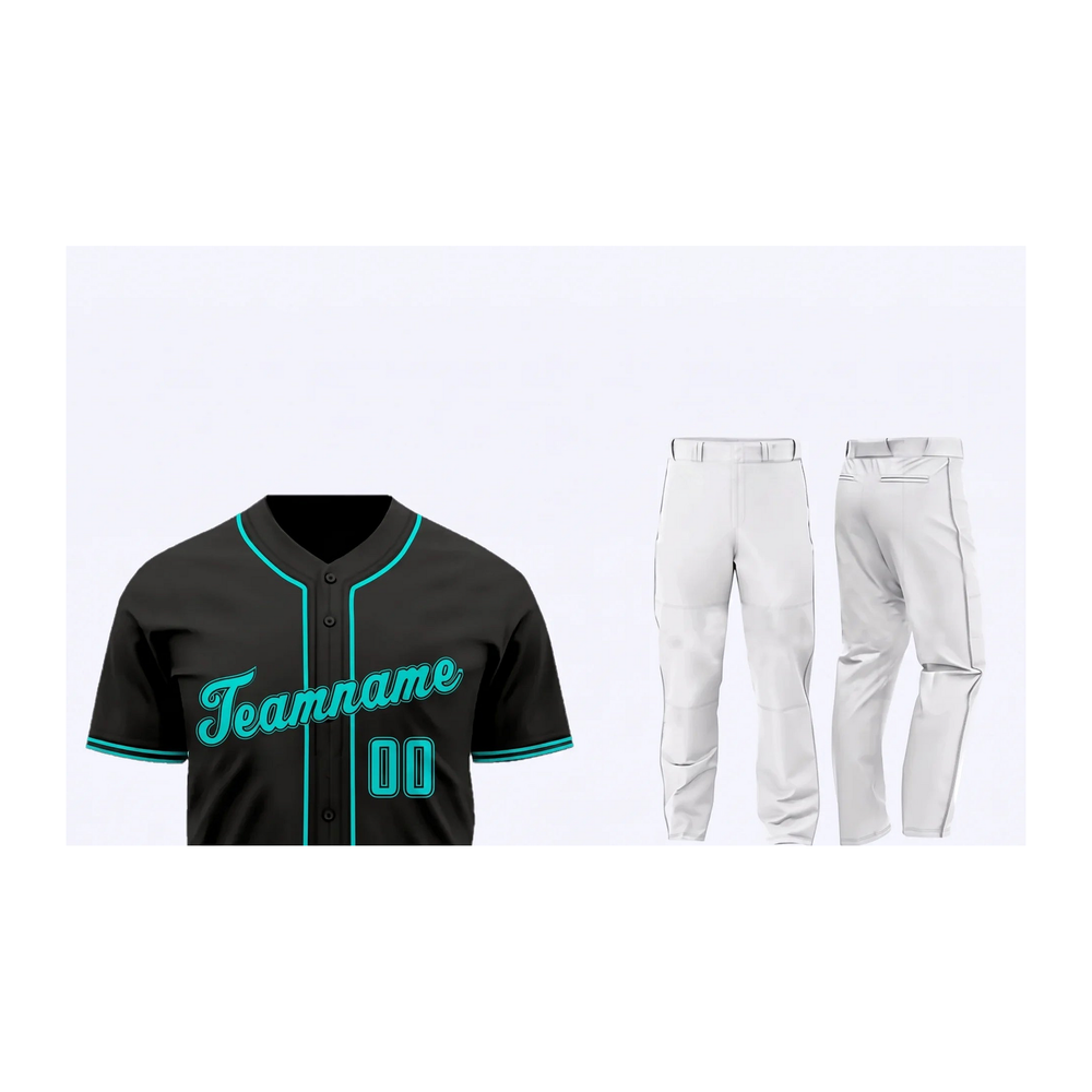 Custom Softball Team Package - SFT2 close-up of primary softball jersey, lettering, and package details