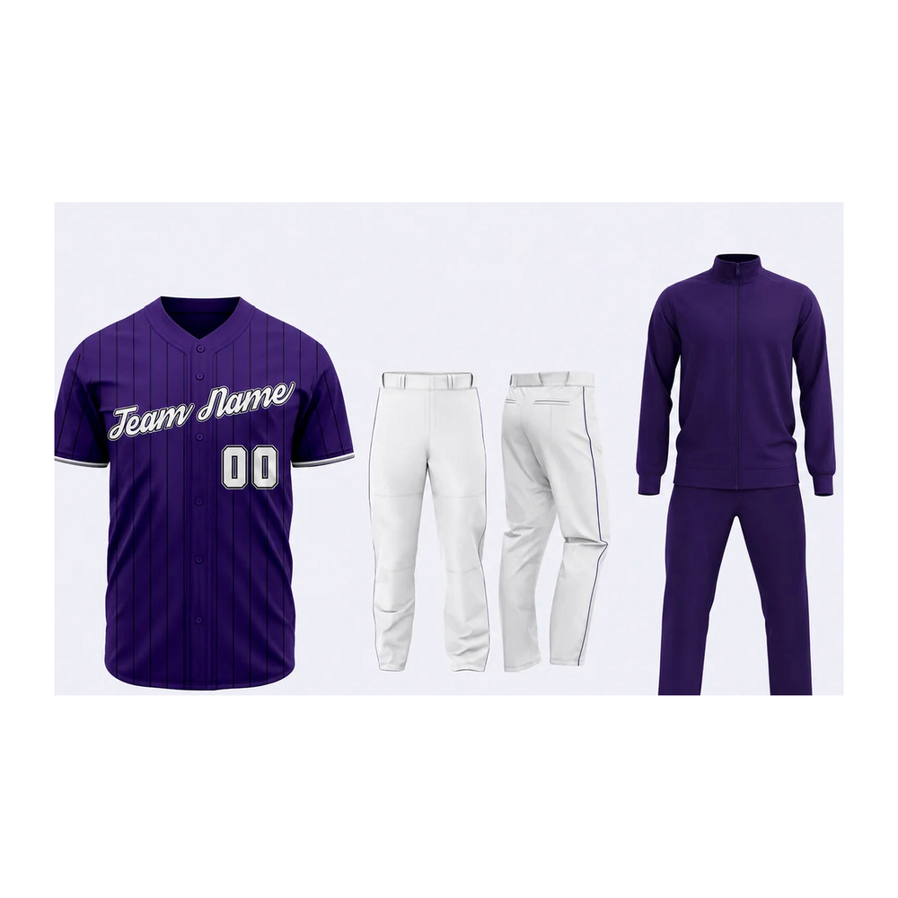 Custom Softball Team Package - SFT4 close-up of primary softball jersey, lettering, and package details