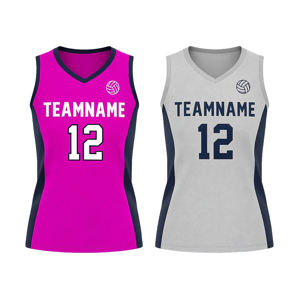 Custom VolleyBall Team Package - VBT3 complete custom volleyball team package on white background