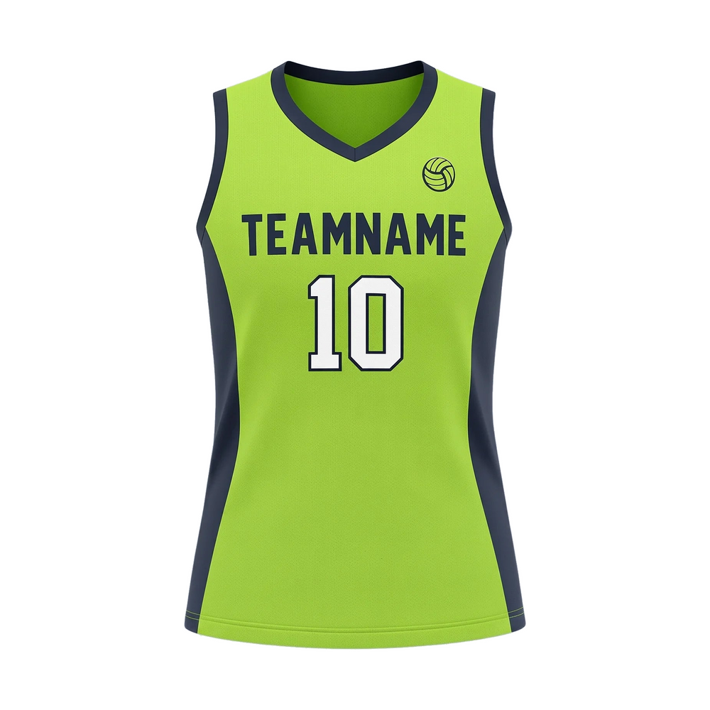 Custom VolleyBall Team Package - VBT4 complete custom volleyball team package on white background