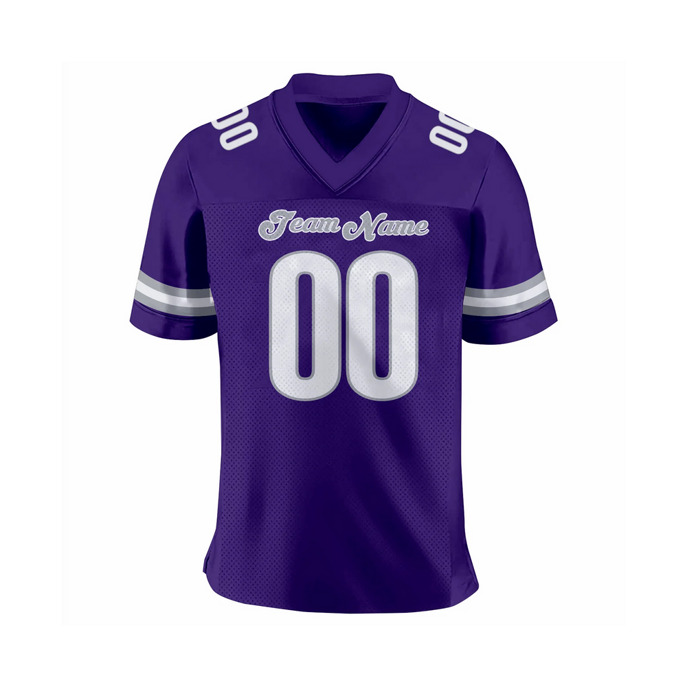 Versus Sportz Custom Football Jersey FB3 full product view on white background