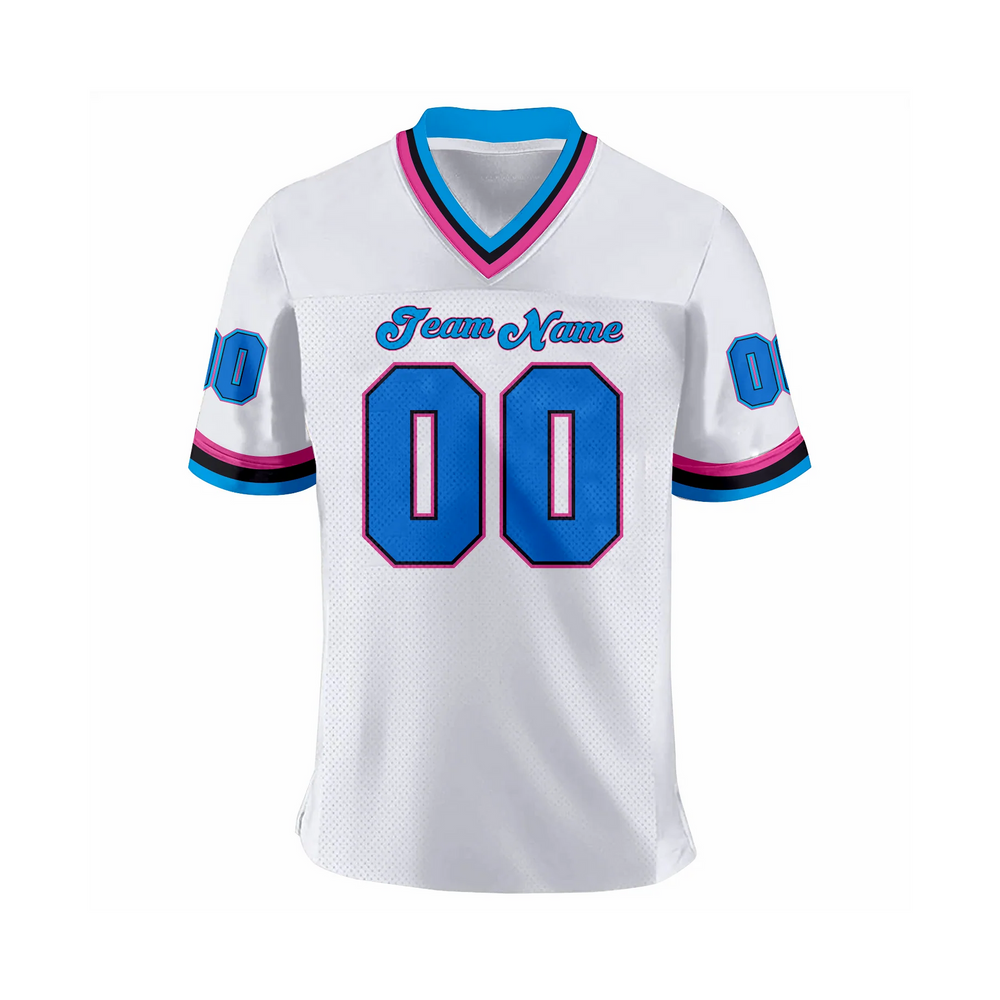 Versus Sportz Custom Football Jersey FB4 full product view on white background