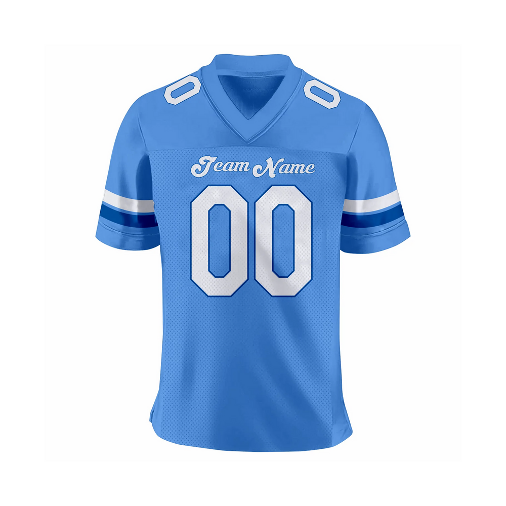 Versus Sportz Custom Football Jersey FB6 full product view on white background