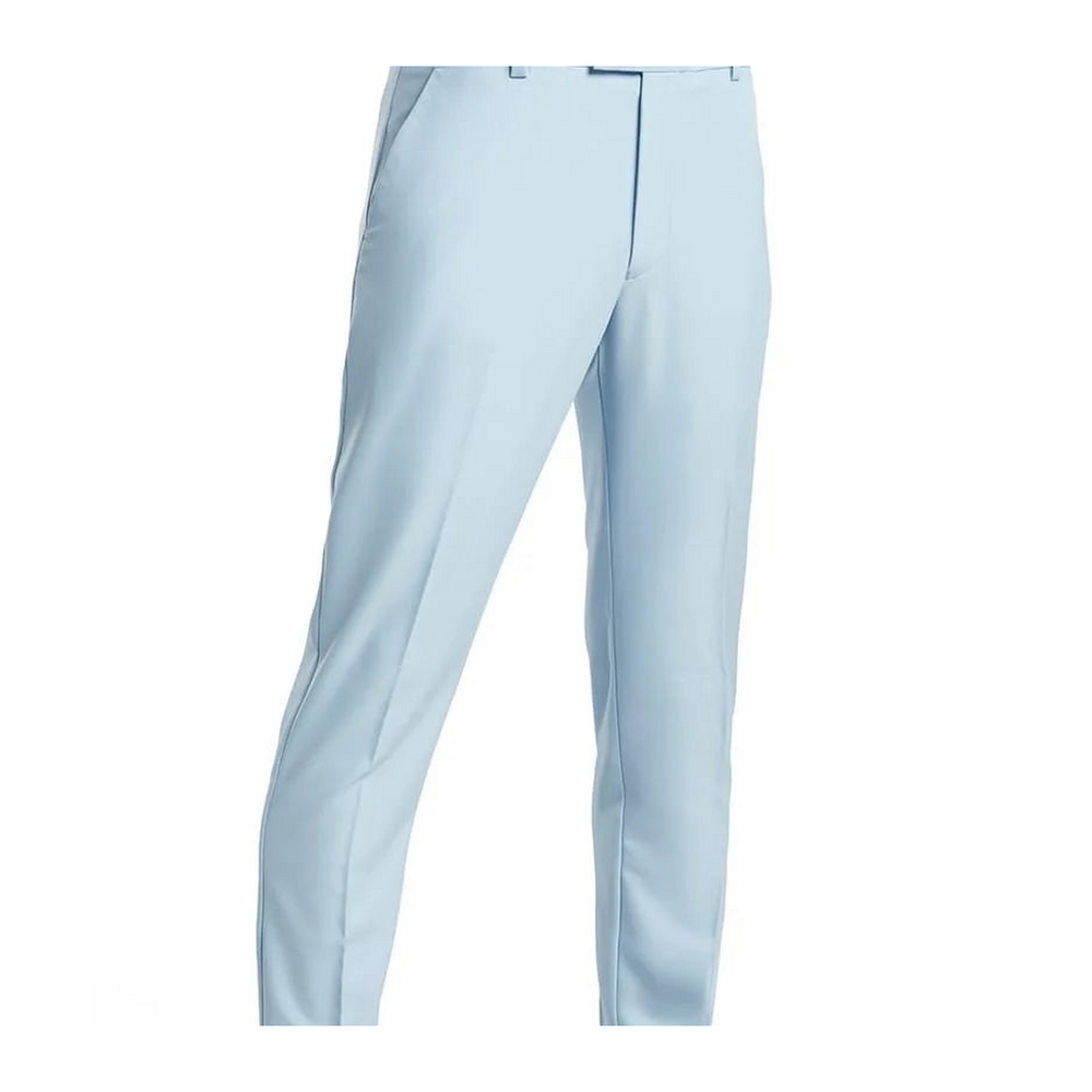 Versus Sportz Custom Golf Pants GLP1 close-up showing waistband, pocket, fabric, and tailoring detail on white background