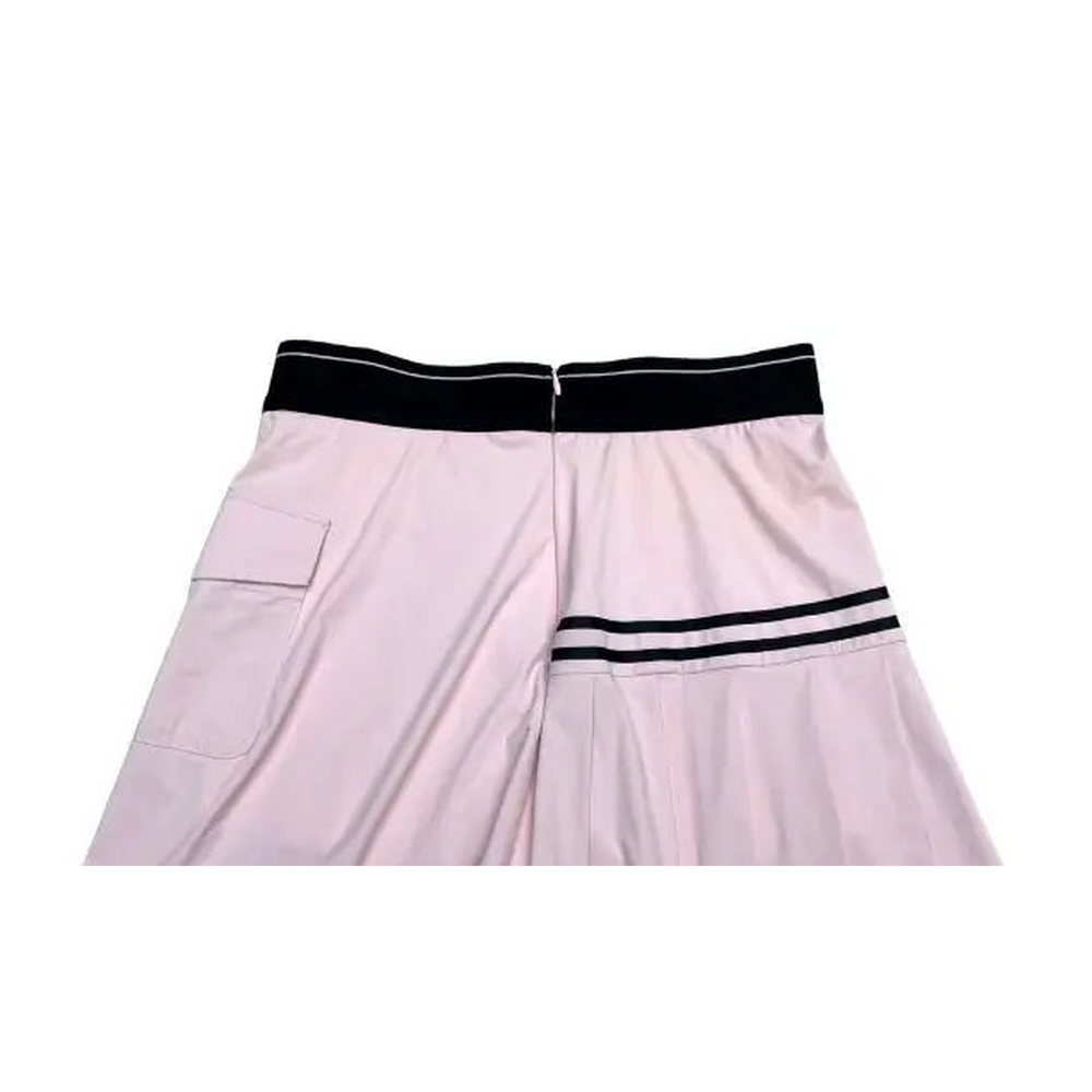 Versus Sportz Custom Golf Skirt GS02 close-up showing waistband, pleats, pocket, and fabric detail on white background