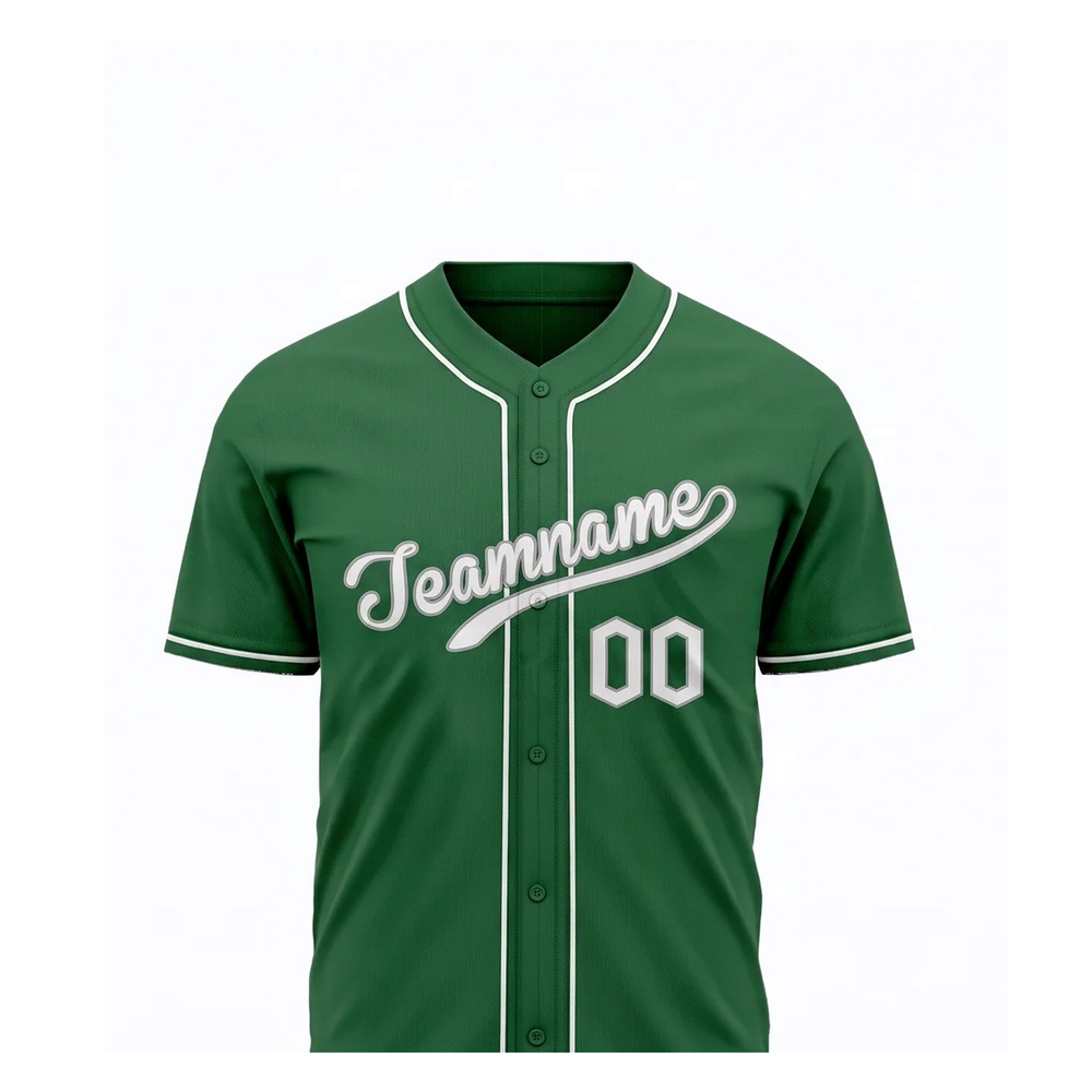 Custom Baseball Team Package - BST5 close-up of primary baseball jersey and team details