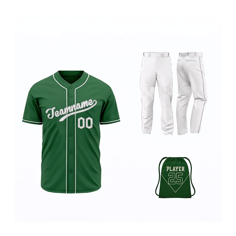 Custom Baseball Team Package - BST5 complete custom baseball team package on white background