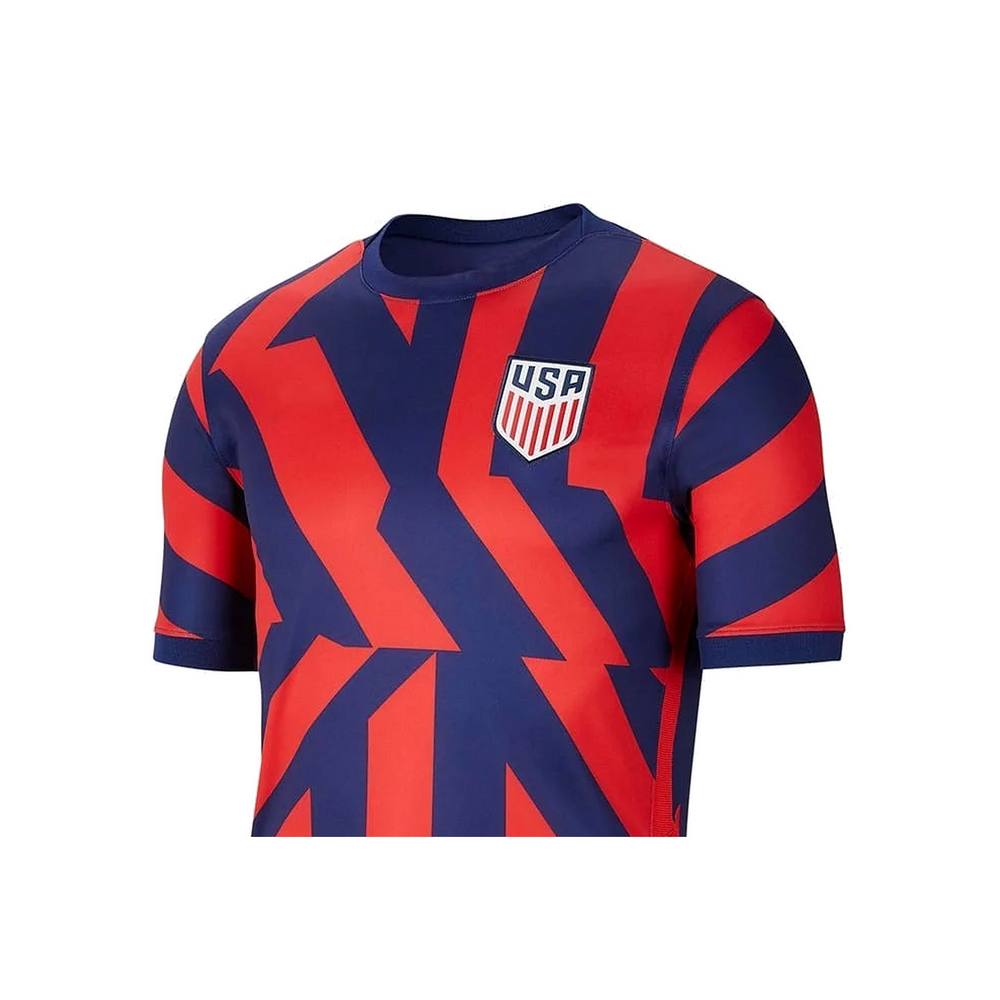 Versus Sportz Custom Soccer Jersey- SC2 close-up showing collar, crest, fabric, and design detail