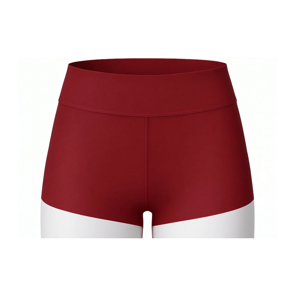 Versus Sportz Custom Spandex Shorts - SPS2 close-up showing waistband, panel construction, and fabric detail