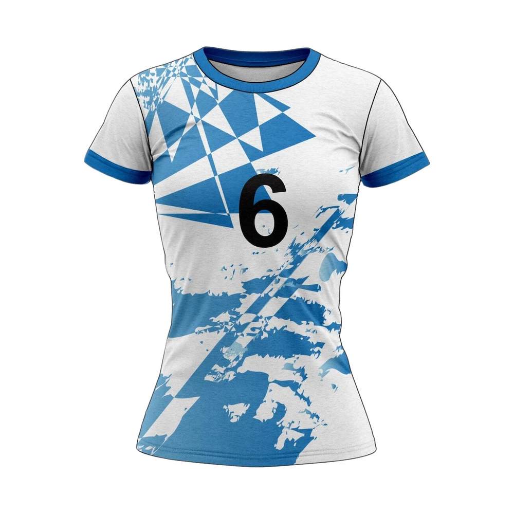 Versus Sportz Custom Volleyball Jersey - VB2 full custom volleyball jersey on white background