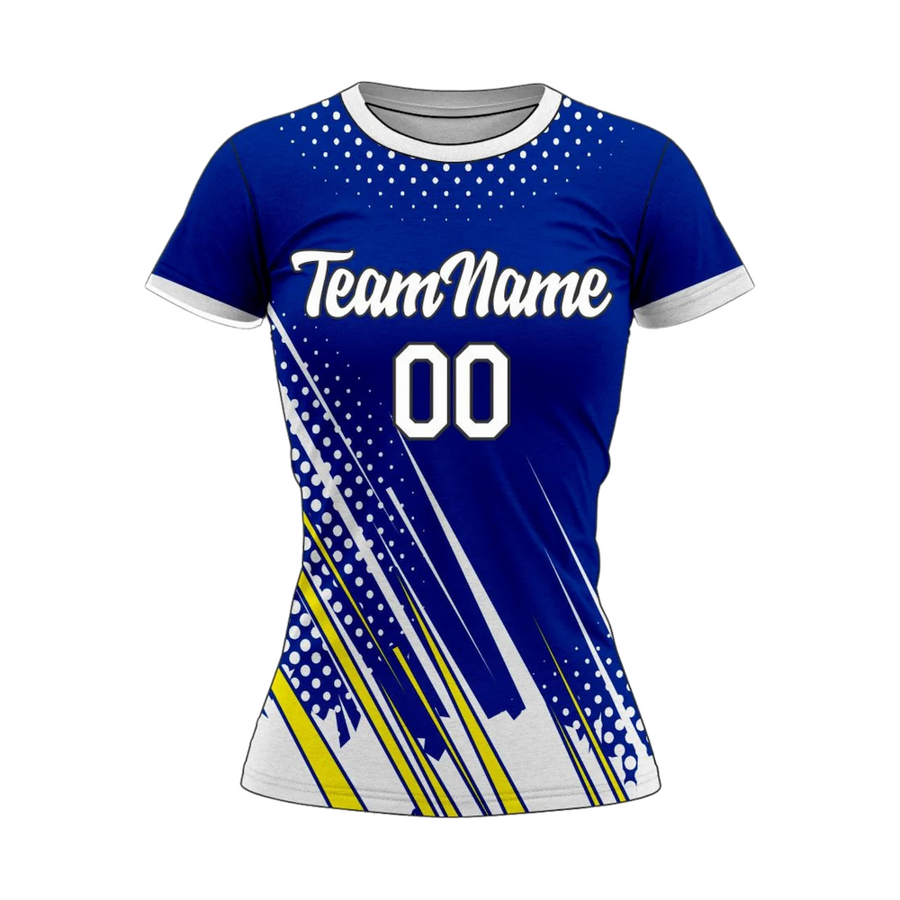Versus Sportz Custom Volleyball Jersey - VB6 full custom volleyball jersey on white background